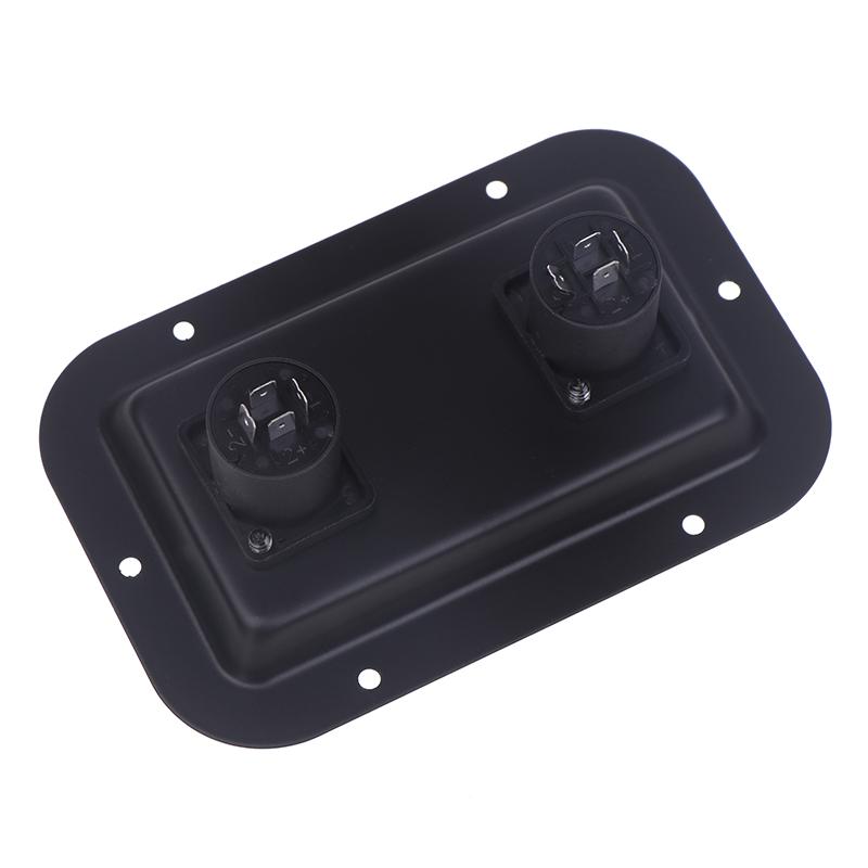 Plate Socket Junction Box Clip Guitar Dual Large For Pa Speaker Cabinets Socket Junction Box Clip Accessories