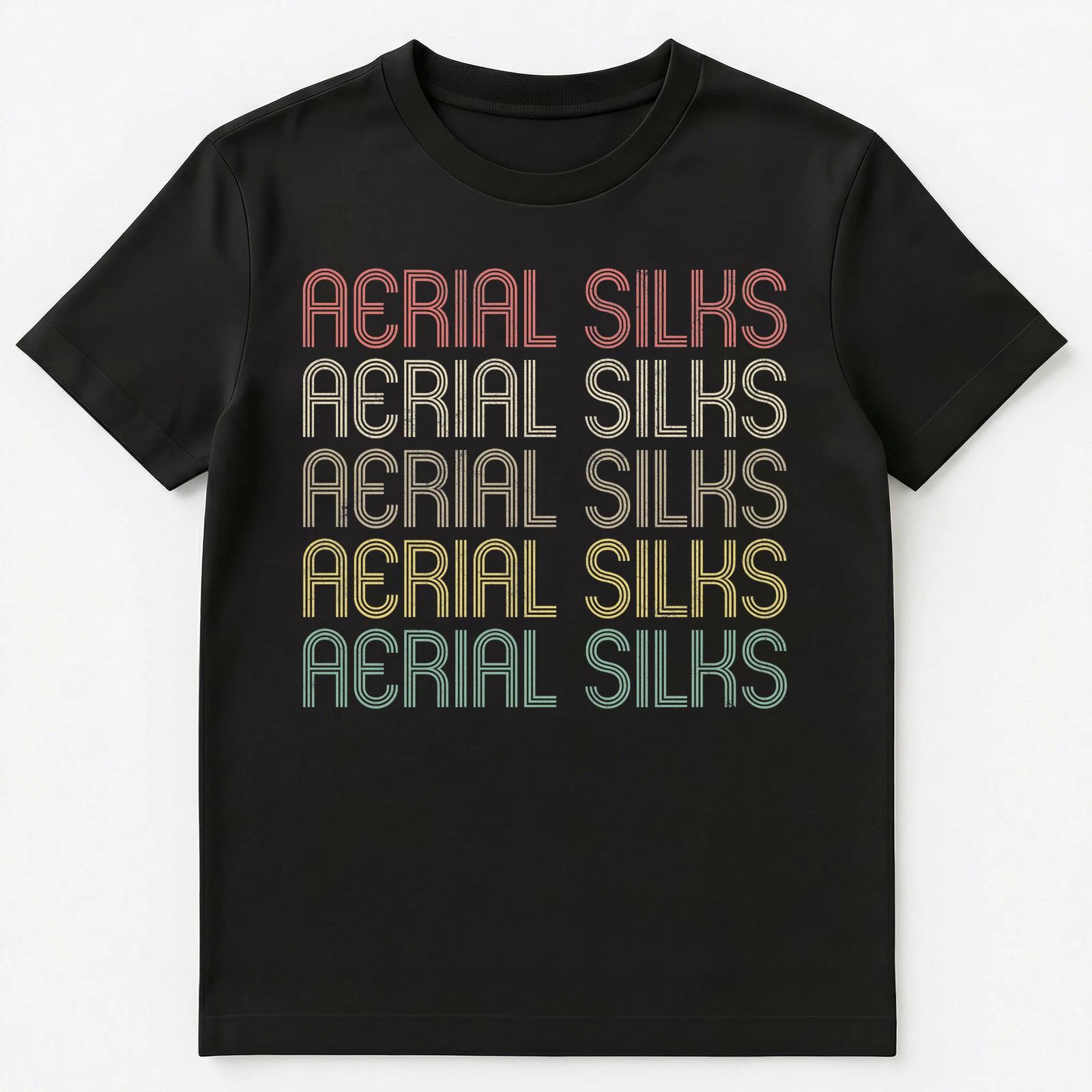 

Retro Style Aerial Silks Unisex T-Shirt XL