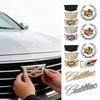 Premium Metal Car Emblem Badge Waterproof Side Fender Sticker For Cadillac Logo Escalade CTS ATS SRX XTS XT5 STS CT5 CT6 BLS XLR