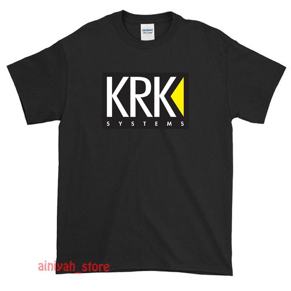 

New KRK Systems Logo Men s Funny T shirt USA Size S-XXL 3XL