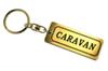 Caravan Gold Black Double Ring Acrylic Original Keychain for E23 E25 E26 Nv350 Late Custom Parts A-616-1 & (Early & Models) -