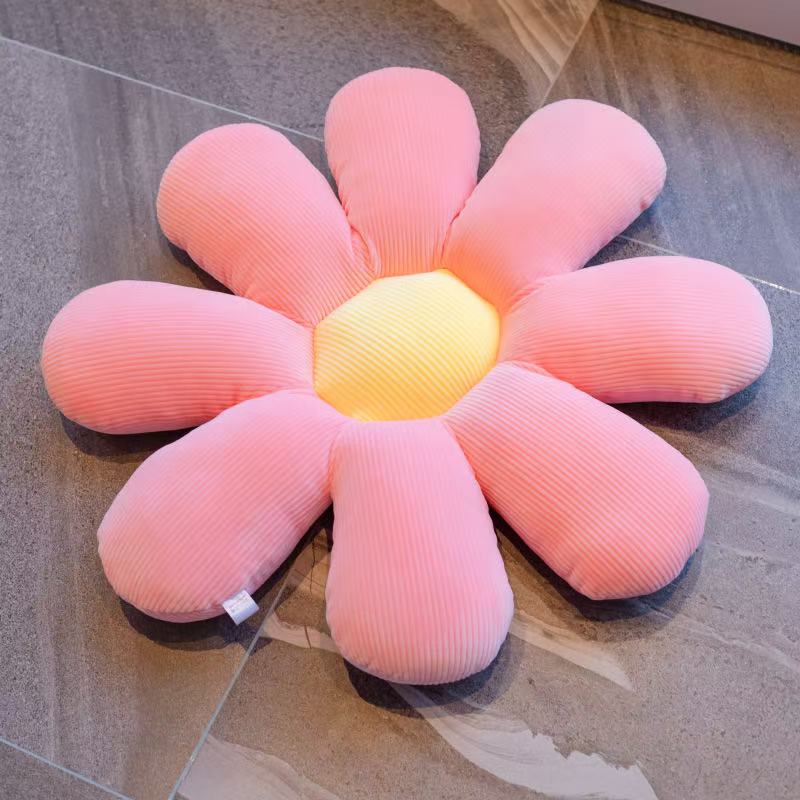 Flower Series Pillow Plush Toy Handmade Doll Cartoon Anime Cute Cushion Home Decoration Children's Birthday Gift Toy