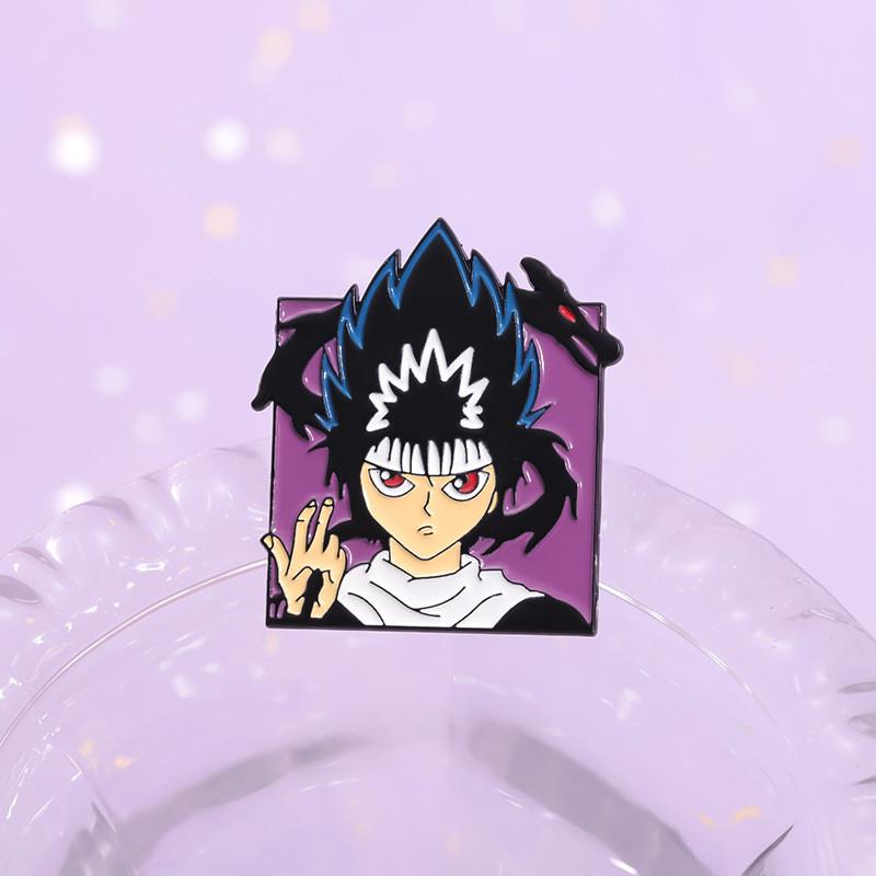 Anime Vibrant Japanese Themed Alloy Cartoon Character Enamel Pin Brooch Collectors For
