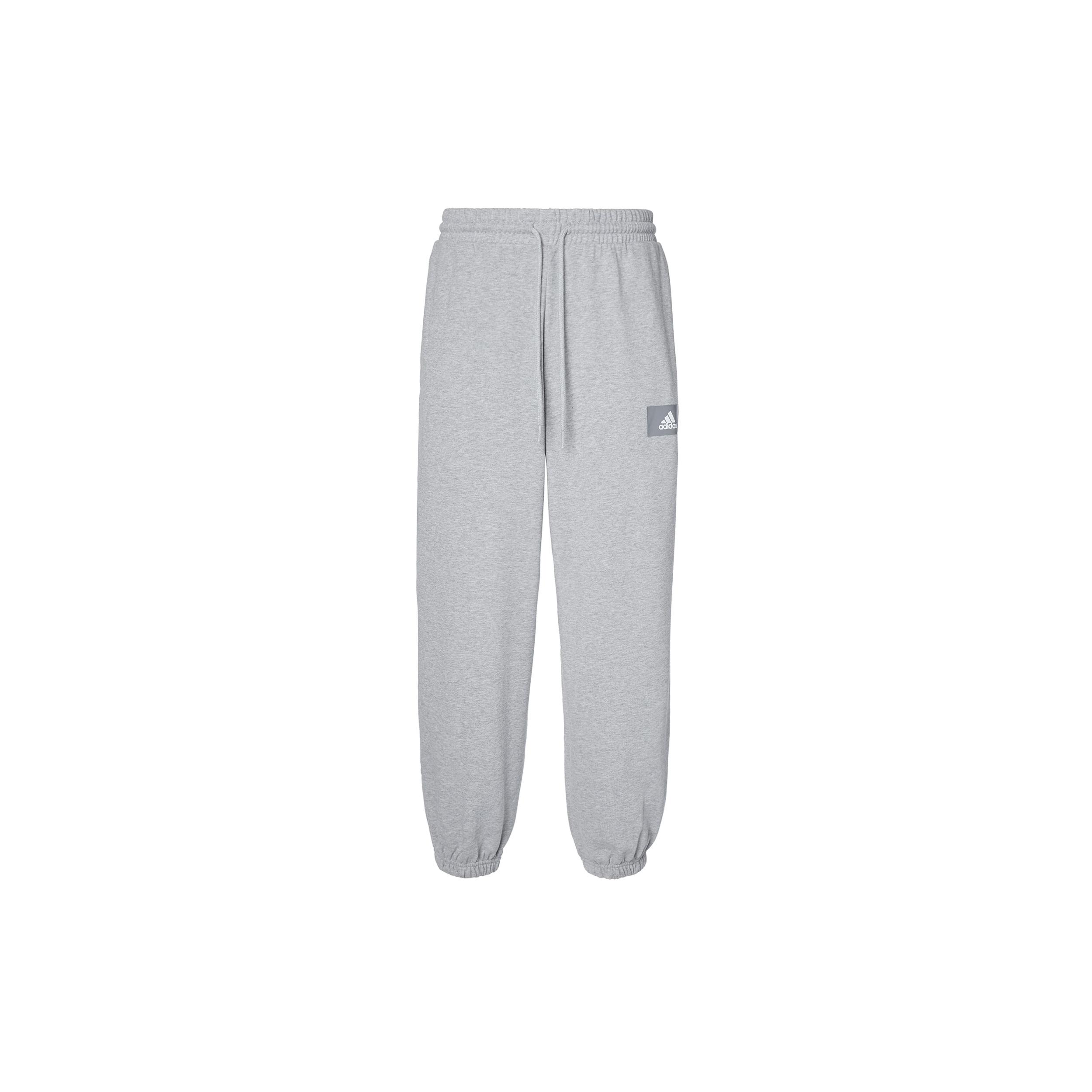 Men s adidas Fv Pt Solid Color Bundle Feet Casual Sports Pants/Trousers/Joggers Autumn Medium Hemp Grey HE4341 M