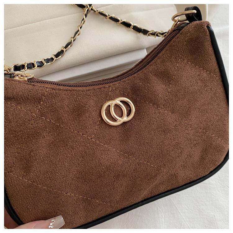 2025 Minimalistische Damen Umhänge-Schultertasche: Französisches Nischendesign für Damen