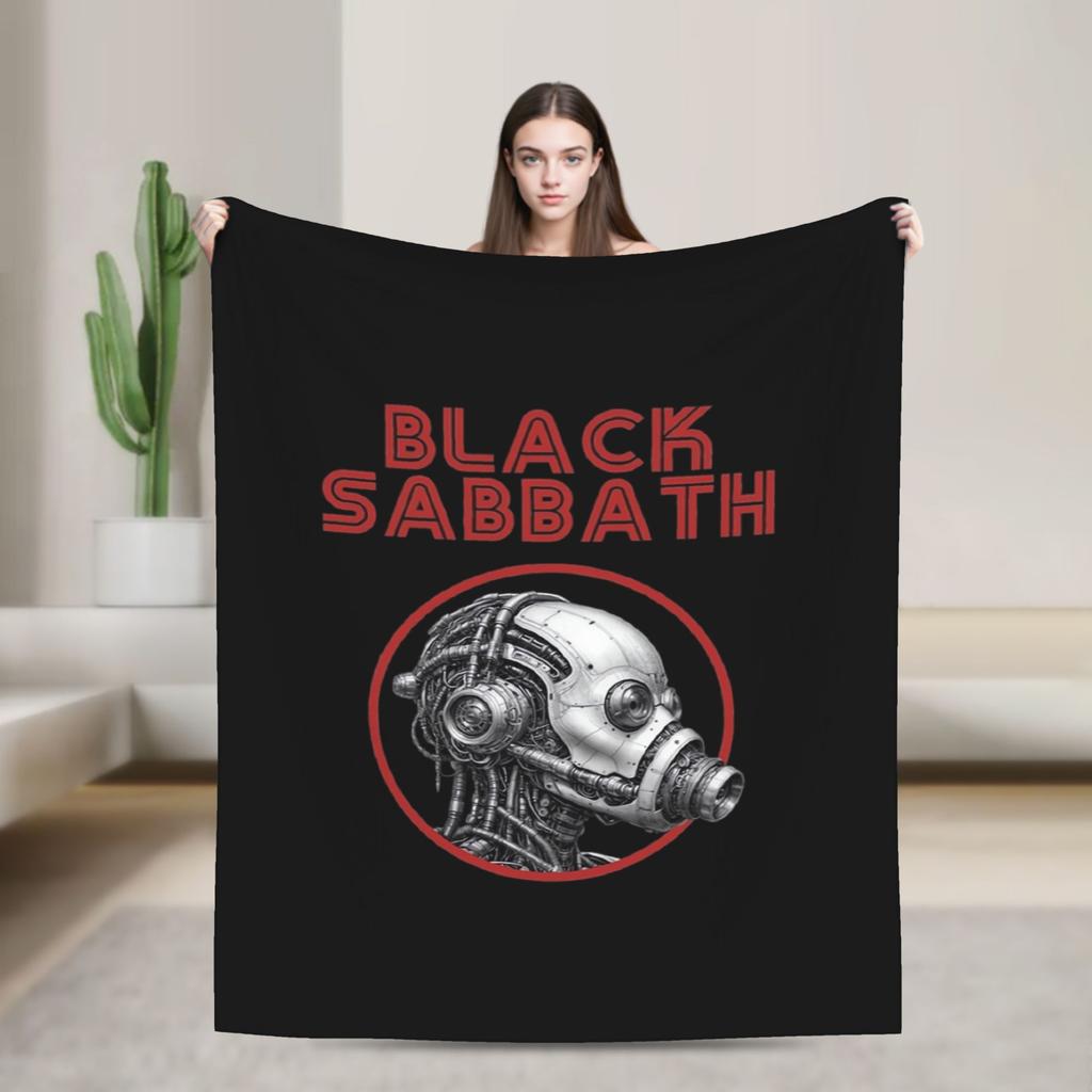 Ozzy Osbourne Metal Rock Black Sabbaths Deku Teplá Pohodlná Plyšové Povlečení Přehozy Klučičí Dívčí Ložnice Flanelová Přehoz na Postel