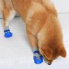 Ware 4 Stück/Set Niedliche Baumwolle Gummi Haustier Hundeschuhe Wasserdicht Rutschfest Hunde Regen Schneestiefel Socken Für Welpen Große Kleine Katzen Hunde