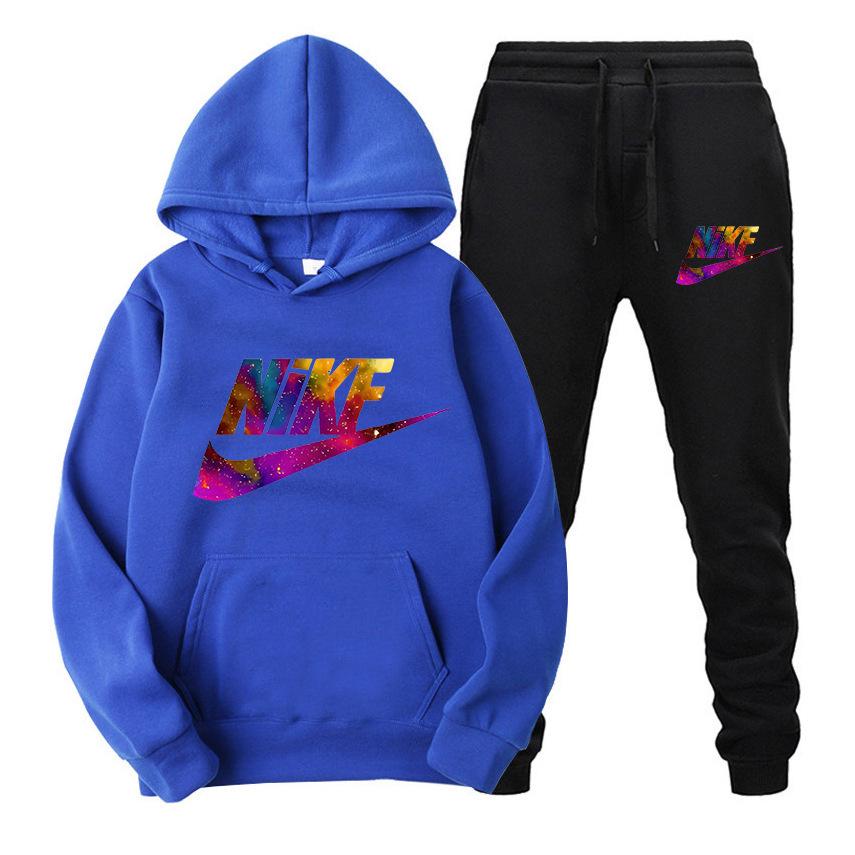 Damen Europäischer & Amerikanischer Street Style Hoodie Sweatshirt Set - Lässiger Zweiteiler Pullover für Outdoor Sportbekleidung