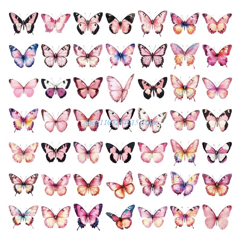 R6FF Artistic Scrapbooking Sticker Scrapbook Accessories Sticker, Waterproof Decorative Sticker for Scrapbooking, Letters