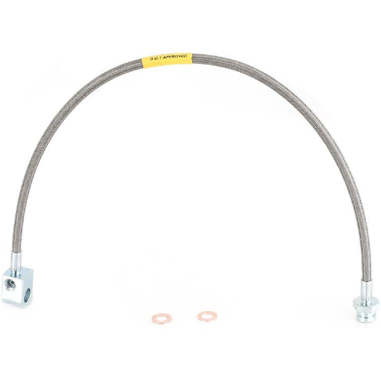 Extended Rear Stainless Brake Lines for 1980-1996 Ford F-150 Bronco 4-6" Lift