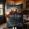 1 Stück Harry Potter Heiligtümer des Todes Outdoor Flanell Überwurfdecke Ganzjahres Weiche Wärme, Heimdekoration 1031222