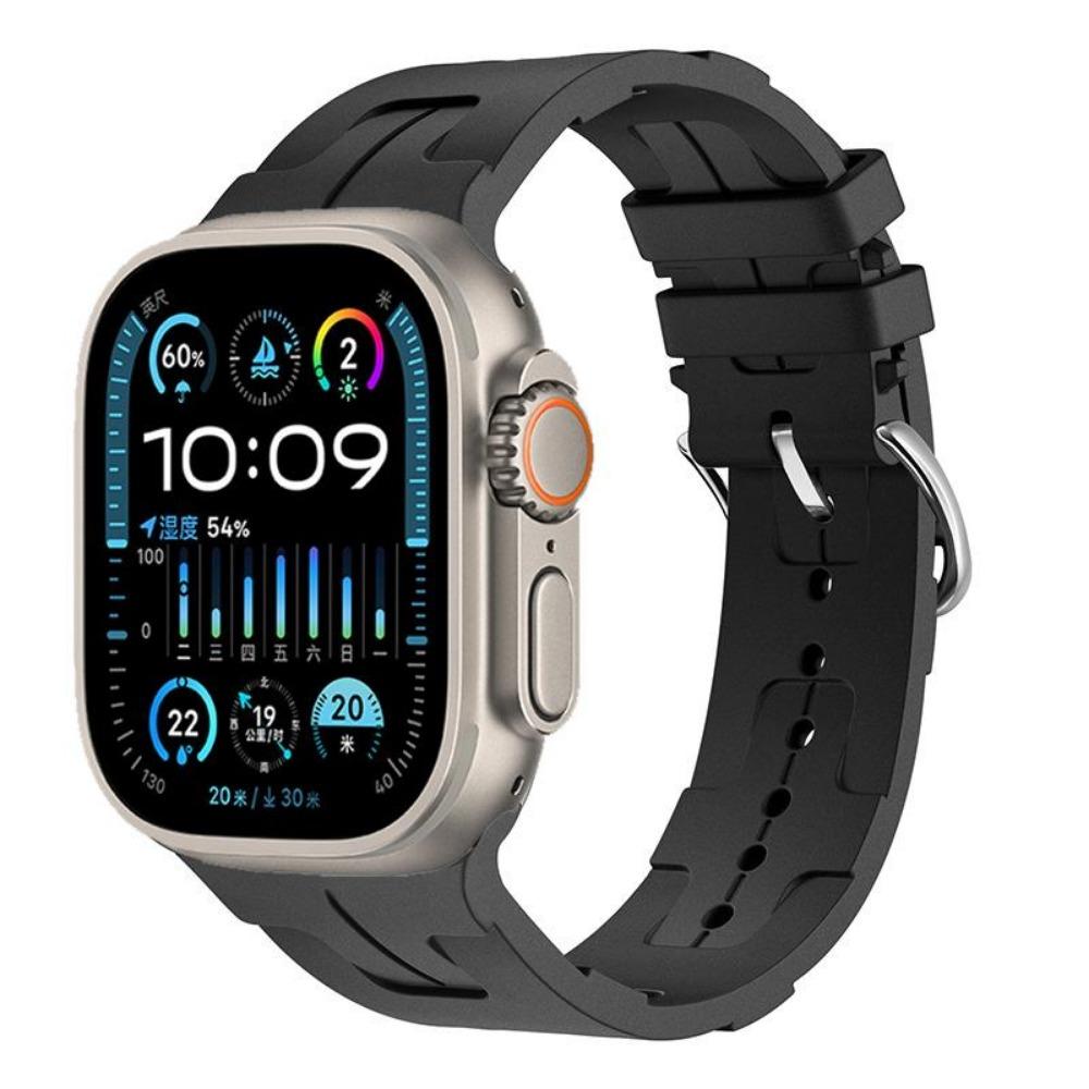Silikonarmband für Apple Watch Band 46mm 42mm 45mm 41mm 49mm 44mm 40mm Weiches Armband iWatch Serie 10 Ultra 9 8 7 6 5 SE 4 Armband