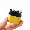 10Pcs Double-Hole Design Nasal Inhaler Stick Empty Tube Small Nasal Tubes Inhaler Plastic Avoid Sleepiness Device Empty Tube
