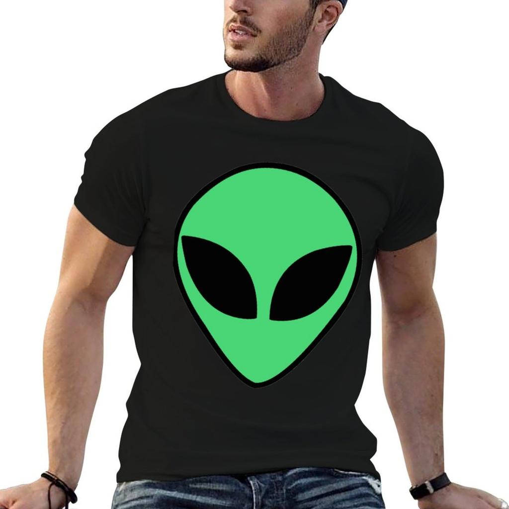 Alienhead V-Neck . T-Shirt Outdoor Work Short Sleeve Top