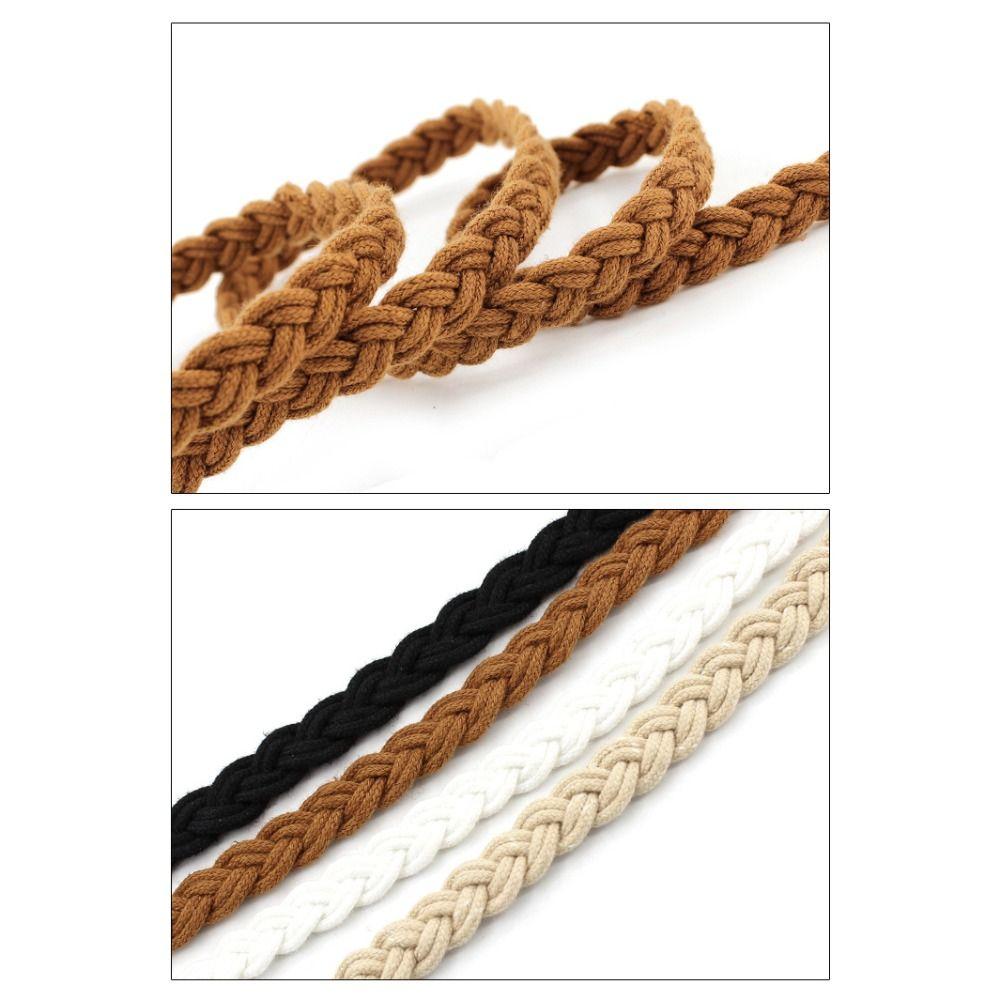 Gothic Tie Waist Rope Luxury Design Lace-up Waist Belt Braided Waist Chain  Spice Girls Streetwear