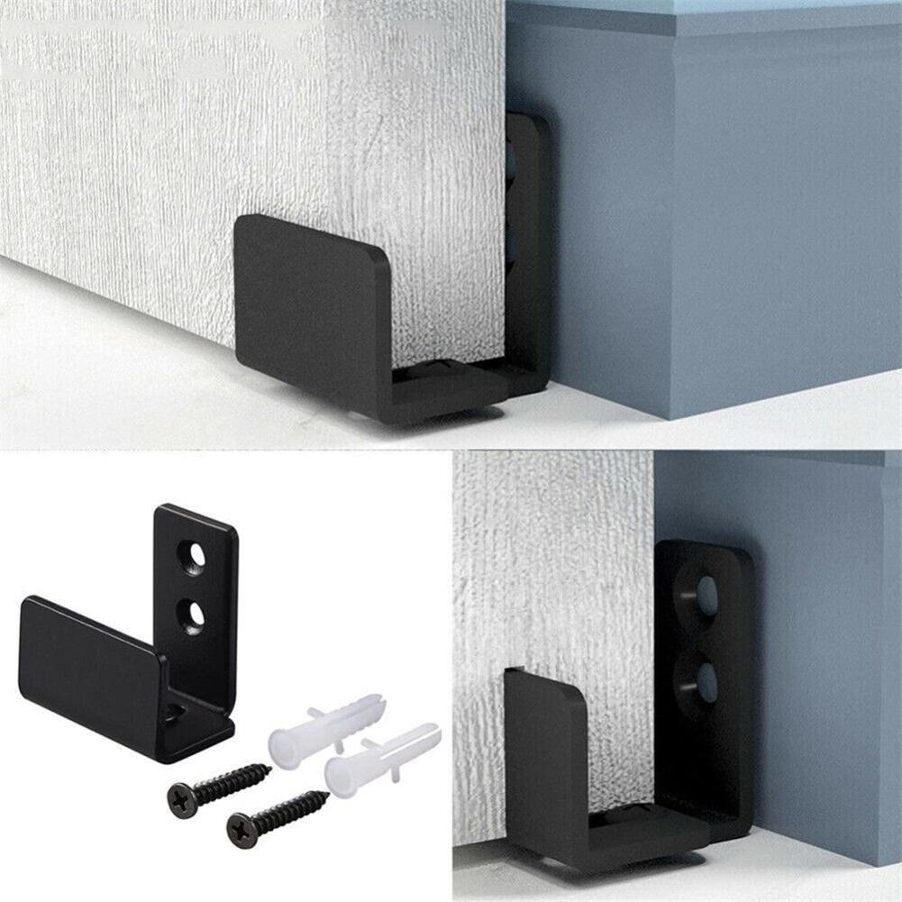 Bottom Barn Door Guide Swing Stop Hardware Roller Decor
