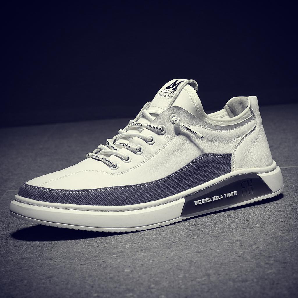 Welt Stitching Outsole Man Casual Shoes Sneakers Lace Up For Mens Leisure Shoes Comfortable Flat Loafers Canvas shoe 789
