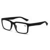 Retro Square Full Frame Presbyopia Glasses Versatile Protect Eyes Blue Light Blocking Eyeglasses Comfortable Design +1.0 To +4.0