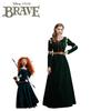 Disney Brave Merida Princess Costume Adult Dress High Quality Cosplay Suit For Halloween Party