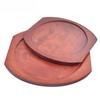 Cast Iron Barbecue Stove Insulated Wooden Tray Carbon Oven Anti Scalding Bottom Tray Thickened Wooden Tray and Cushion Plate