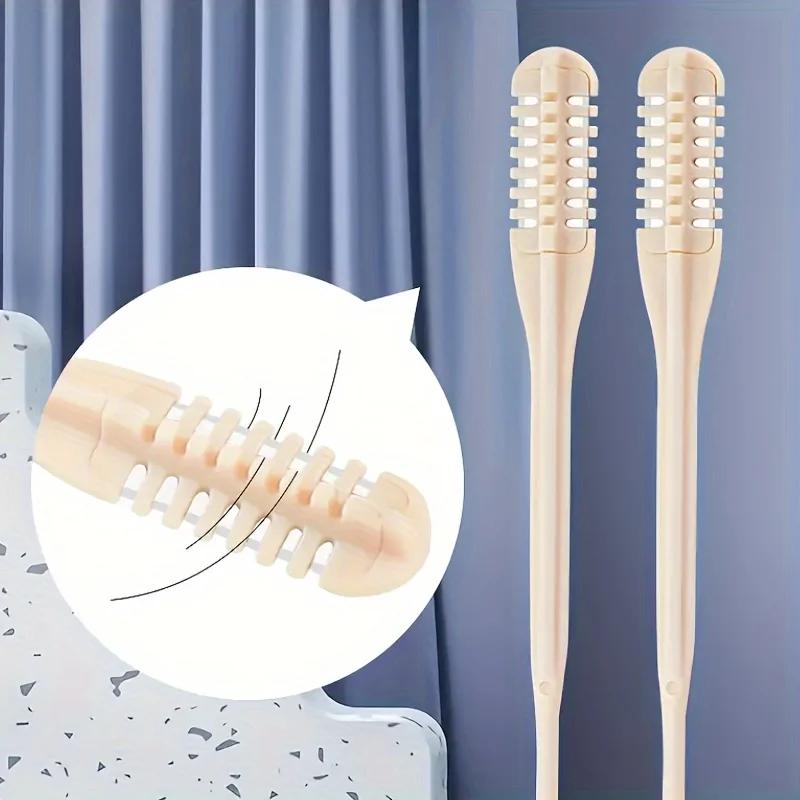 4pcs Easy-Clean Manual Nose & Ear Hair Trimmer Set - Battery-Free, Perfect For Teens & Adults Clean nose hair trimmer