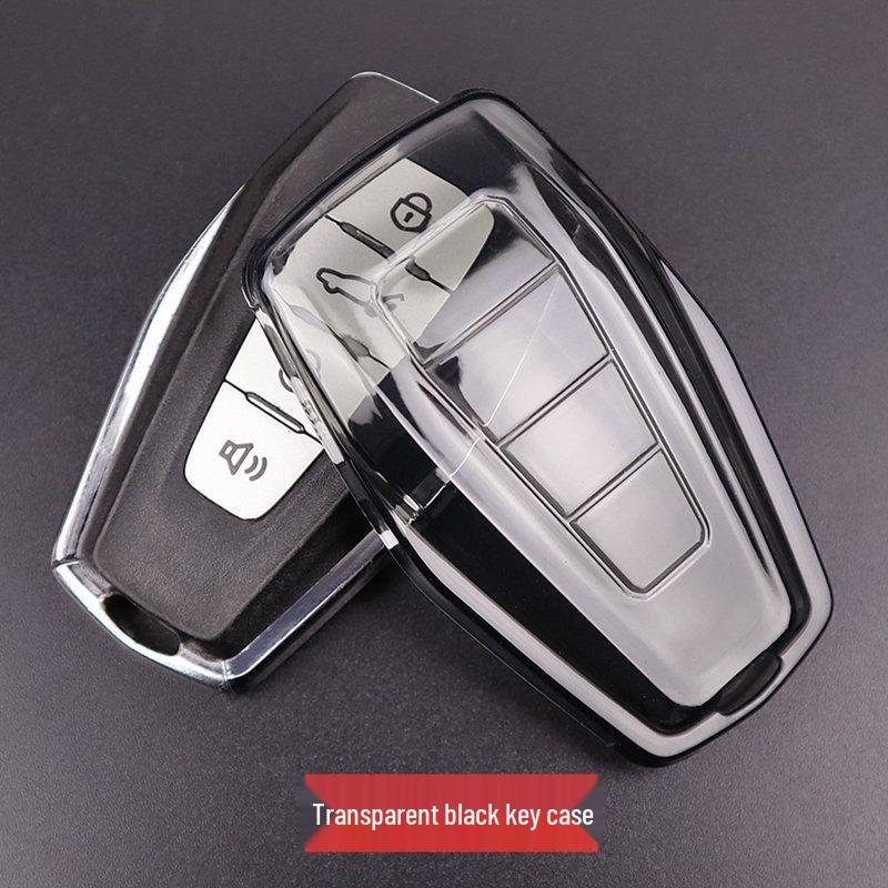 Geely Xingyue L Key Case Cover 2021-2025: Ultra-thin Full Coverage Accessory 1 Geely Transparent Key Case