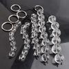 Crystal Glass Anal Massager Beads Inserted Plug BDSM Erotic Pull Beads Vaginal Balls Butt Plug Toys for Sensual Exploration