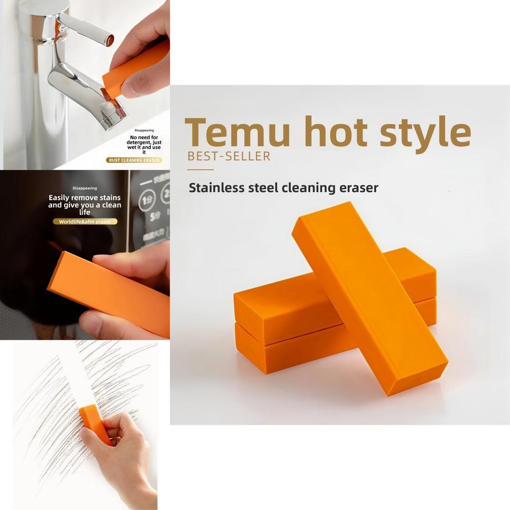 Household Rubber Scraper For Kitchen Countertops And Water Scale Removal On Stainless Steel Fixtures