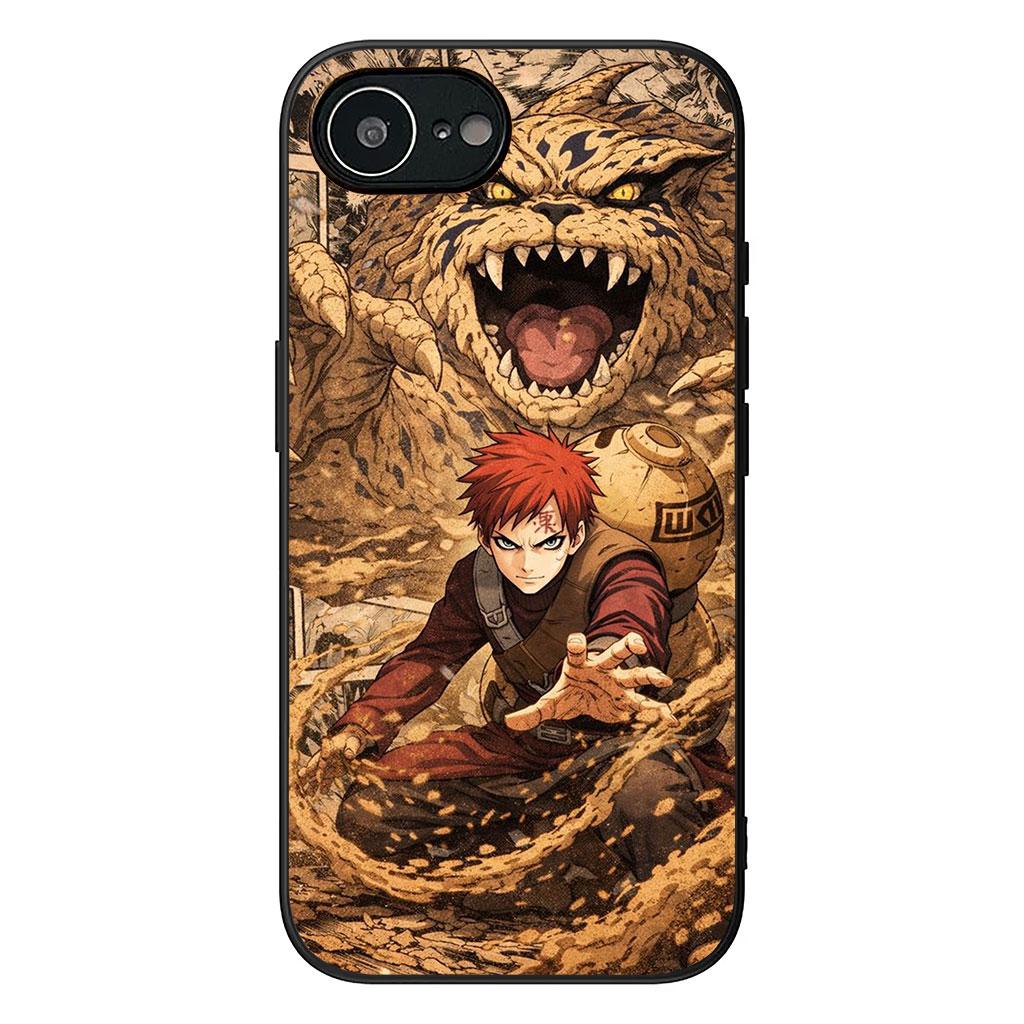 Cover for Apple iPhone 16 15 14 Plus 13 12 Mini 17 Pro Max + ProMax 16E Air Phone Case Gaara Narutos Kakashi Hatake