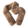 European and American Style Thickened Imitation Fox Fur Scarf: Warm, Versatile, Plush Neck Warmer