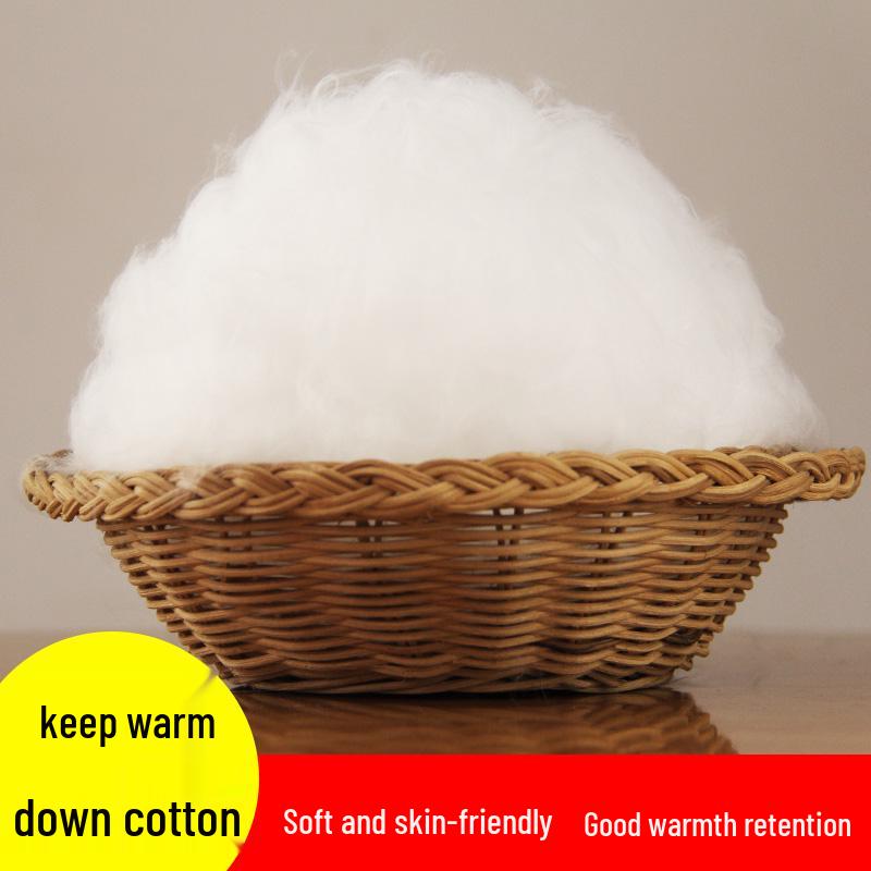 Granular Pearl & Silk Cotton Pillow with Polyester Fiber Filling