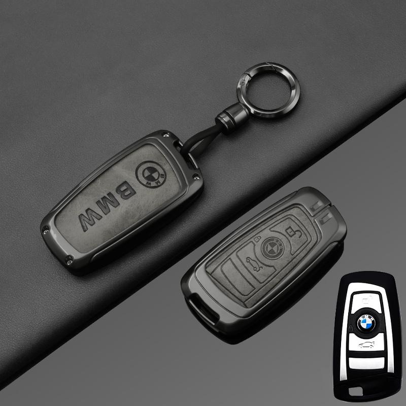 AXNX2 Fashion Zinc Alloy Car Key Case Cover Holder For BMW F30 F20 F10 F18 F22 F01 X3 X4 F06 F02 M3 M5 Protector Keychain Accessories