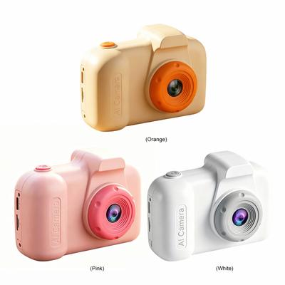 Mini Selfie Digital Camera with AI Voice Chat & Object Recognition Toddler Camera 1080P Video Gift for 3-8 Years Old Girl Boy