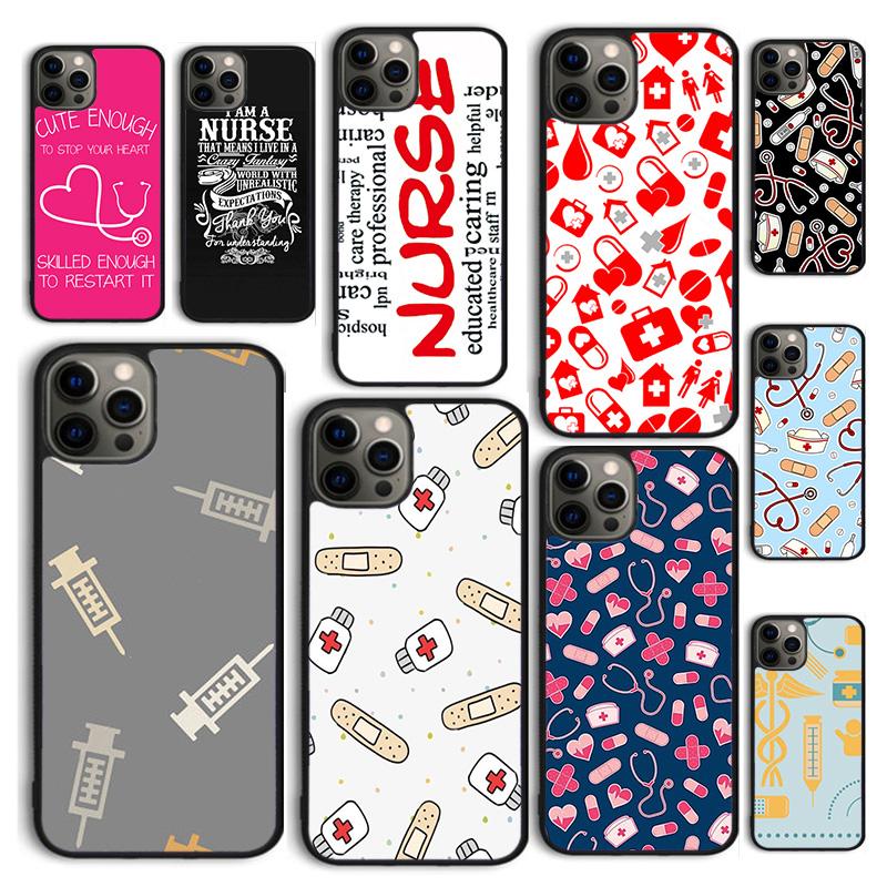 Medicine Health Heart New Nurse Medical Phone Case Cover for iPhone 17 Air 16 16e 15 12 11 13 14 Pro Max Plus Coque