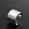 [Brand Name: 2PIECES] Silver Ear Cuff, Men's Simple Accessory, Sold Individually (pi0554)