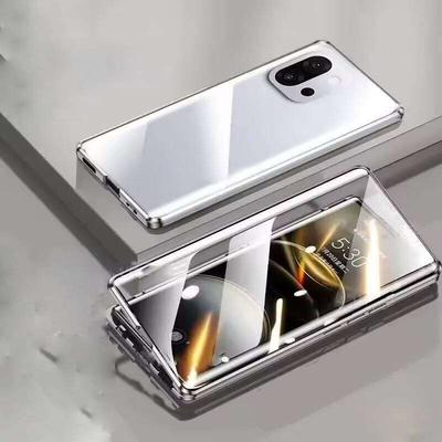 Magnetic Case for OnePlus 13T 13 12 Ace5 Pro with Metal Frame Double Sided Tempered-Glass Full Lens Protection Cover Phone Bumpers
