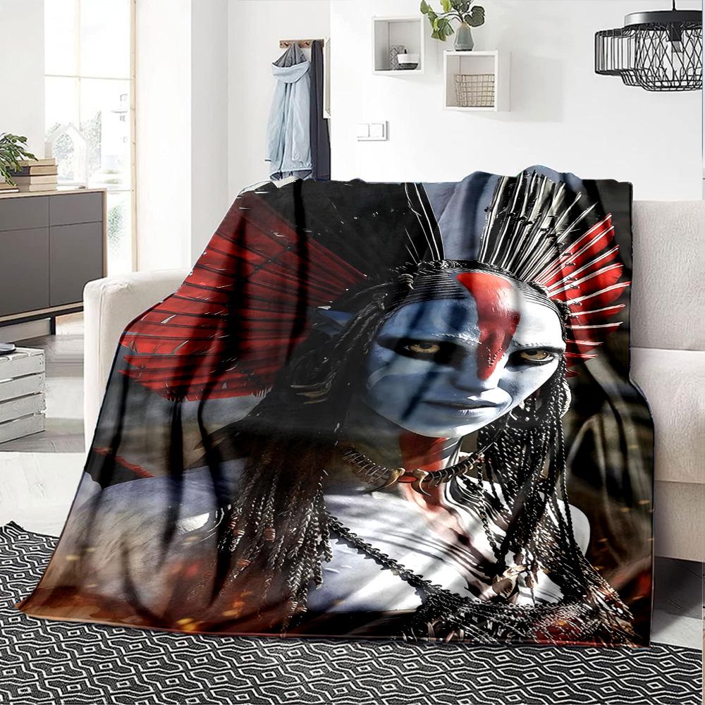 1pc Avatar Frontiers Pandora Flannel Blanket,Ultra Soft Warm Plush Throw for Home Bedroom Bed Sofa Cover Camping Picnic gift Y72411