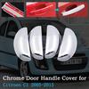 Chrome Car Door Handle Cover for Citroen C1 MK1 2005~2013 Trim Set Exterior Car Accessories 2006 2007 2008 2009 2010 2011 2012