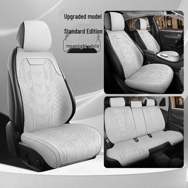 Geely Galaxy L7 Suede Seat Cushions & Covers - Long Teng MAX Asian Games Edition