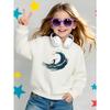 Kids Sweatshirt Crewneck Sweatshirt Surfer Riding Enormous Wave Pattern Print Machine Washable, Spring And Autumn