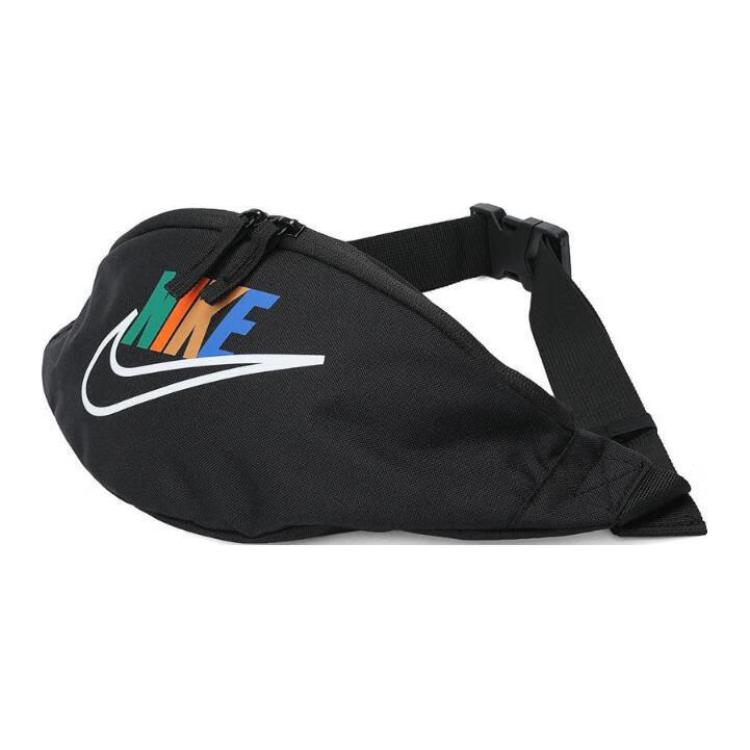 New Nike Fabric One Shoulder Crossbody Fanny Pack Regular Unisex Black FZ2476-010