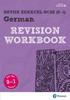 The Pearson REVISE Edexcel GCSE (9-1) German Revision Workbook : for Home Learning, 2021 Assessments and 2022 Exams Book