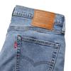 Levis Mens 514 Left Alone Leather Patch Straight Leg Jeans