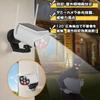 Outdoor Solar Sensor Light, Motion Sensor, USB Rechargeable, Dummy Security Camera, Red Light Deterrent, 3 Intelligent Modes, 66 LEDs, IP65