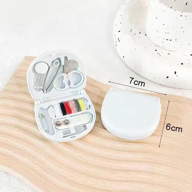 

Fashionable and Practical Mini Sewing Kit Set for Hotels - Nordic Style Mini Sewing Box for Sewing Supplies Storage синий