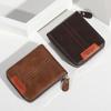 PU Leather Men's Wallet Short Student Purse New Business Wallet  Card Bag