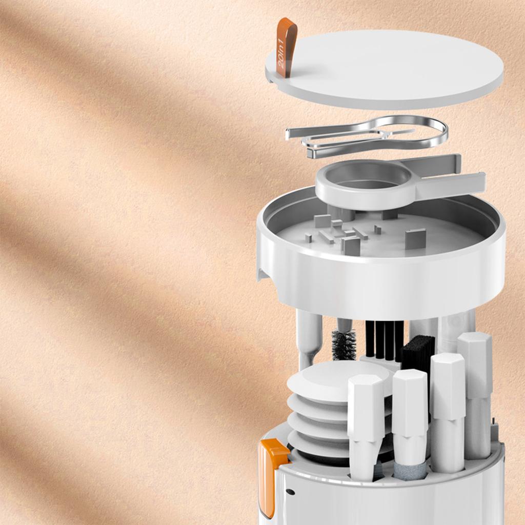 Multifunctional computer keyboard cleaning kit Bluetooth headset cleaning pen Mobile phone screen dust removal brush