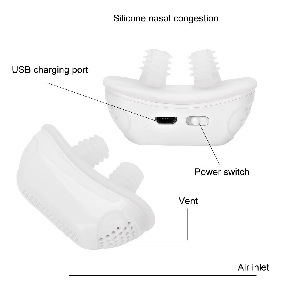 Anti Snoring Solution Devices Electronic Anti Snoring Device Comfortable Sleeping Aid Device