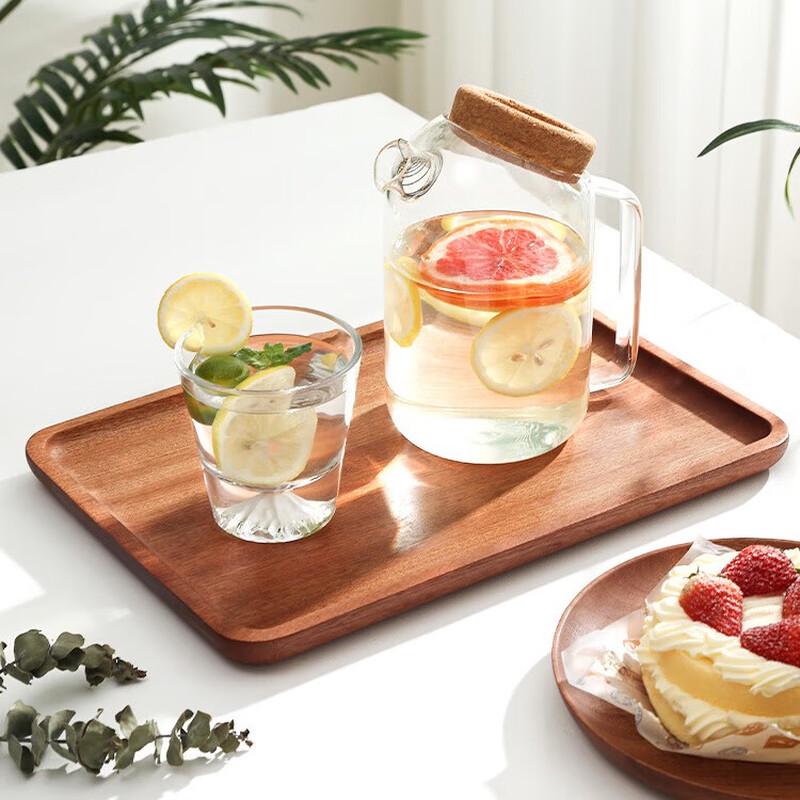 Morona Oak Wood Round Serving Tray