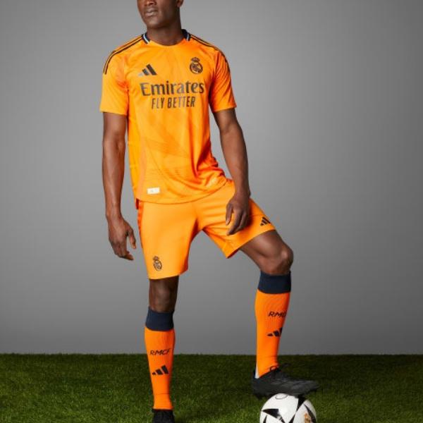 adidas Free Shipping With AdiClub Real Madrid 24/25 Away Authentic Jersey IZ1642